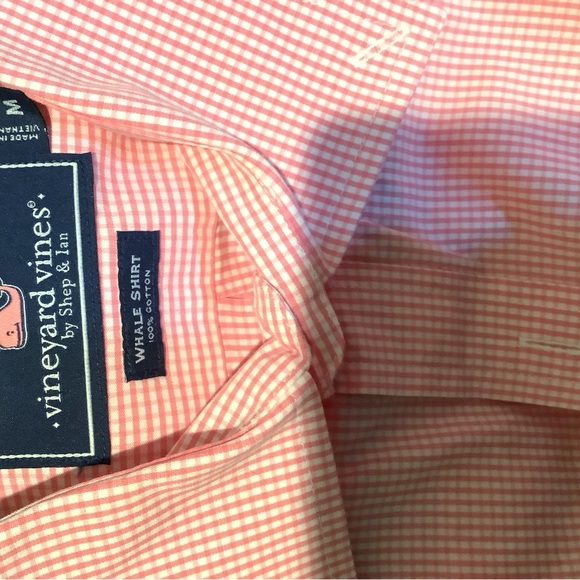 Vineyard Vines Men's Light Pink Dress Shirt - Picture 4 of 5